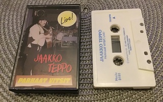 JAAKKO TEPPO: PARHAAT VITSIT LIVE C-kasetti