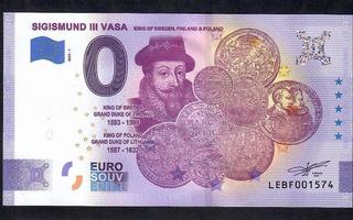 0-EURO  Sigismund III Vasa