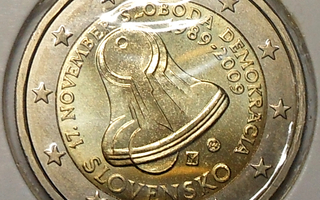 Slovakia. 2€ 2009. UNC.