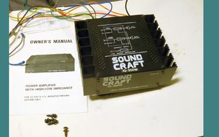 Sound Craft IQ-300W vahvistin
