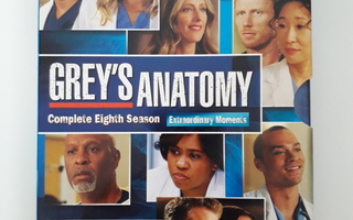 Greyn anatomia , 8. Kausi, 6-Levyä - DVD Boxi