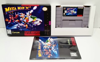 SNES - Mega Man X2 (+repro kotelo & ohjeet, NTSC)