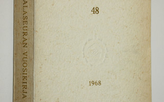 Kalevalaseuran vuosikirja 48 1968