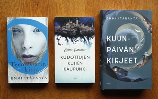 Emmi Itäranta - Koko tuotanto 3 kpl kirjoja