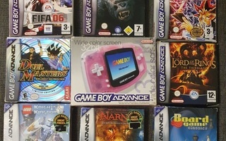 Game Boy Advance + pelit