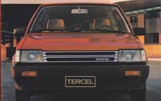 Toyota Tercel -esite, 1983