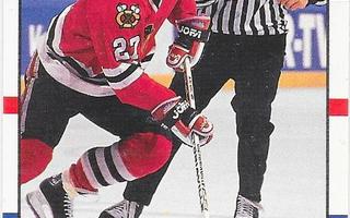 1990-91 Score #179 Jeremy Roenick Chicago Blackhawks RC