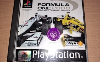 Sony PlayStation 1 Formula One 2000 SCES-02777 CIB peli