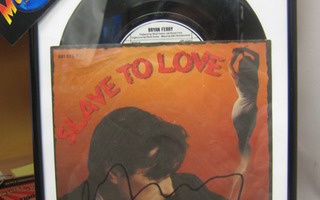 BRYAN FERRY - SLAVE TO LOVE 7'' SINGLE BRYANIN NIMMARILLA !