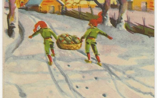 Eeli Jaatinen: Joulukortti (1955)