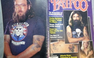 Tatuointilehti Tattoo Magazine # 10. Winter 1988. Easyriders