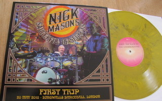 Nick Mason's Saucerful of secrets first trip lp väri sisäpus