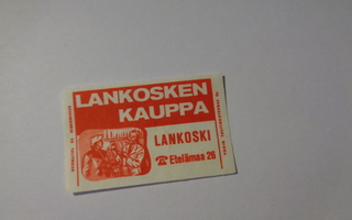TT-etiketti Lankosken Kauppa, Lankoski