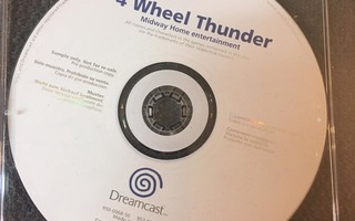4 Wheel Thunder Sega Dreamcast BETA