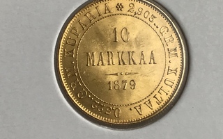 10 Markkaa 1879