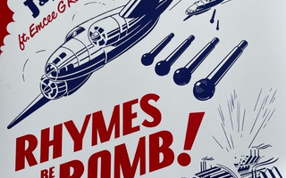 J & MO': Rhymes be Bomb!       ( 7" / PS)