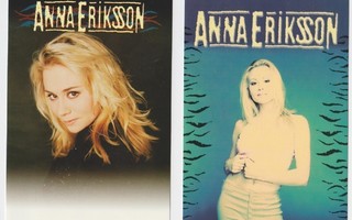 Anna Eriksson : 2 erilaista 90 -luvun lopun korttia