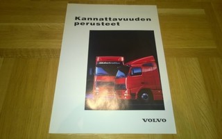 Esite Volvo kuorma-auto - Kannattavuuden perusteet,noin 1989