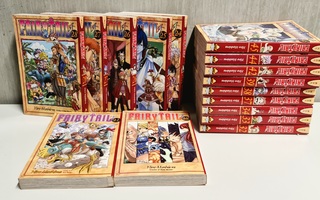 16kpl Fairy Tail kirjaa (englanti) - Myös erikseen