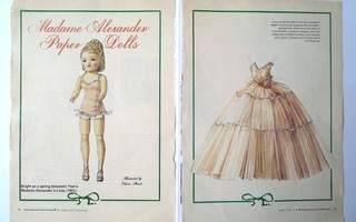 Madame Alexander Paper Dolls Lissy