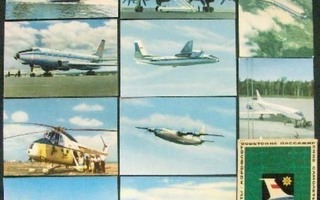 Lentokone postikortteja n 1950-1960 luvulta aitoja CCCP