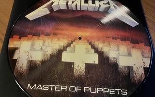 Metallica ~ Master Of Puppets kuvalevy 1. Painos 1986