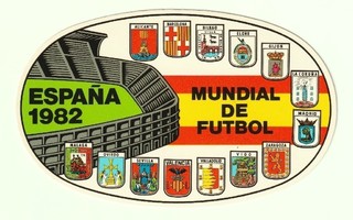 Jalkapallon MM-kisojen 1982 tarra