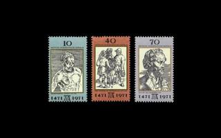 DDR 1672-4 ** Albrecht Dürer (1971)