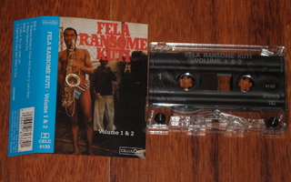 C-kasetti - FELA RANSOME KUTI - Volume 1 & 2 - 1987 funk EX+
