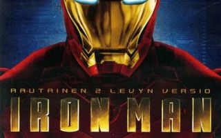 Iron Man :  Rautainen 2 Levyn Versio  -   (2 Blu-ray)