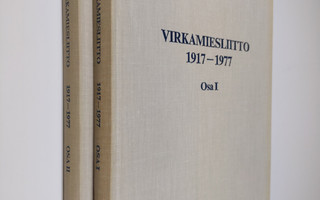 Sakari Talvitie : Virkamiesliitto 1917-1977 1-2