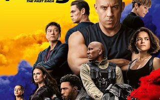 Fast & Furious 9 :  The Fast Saga  -   (Blu-ray)