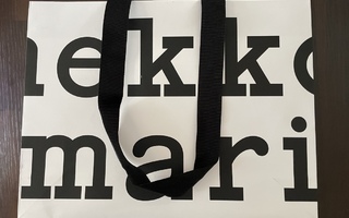 Marimekko logo paperikassi UUSI