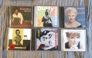 Petula, Peggy, Dusty ym 6 CD