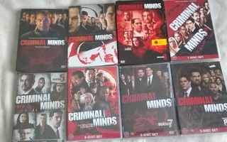 criminal minds - kaudet 1-8 (46dvd)