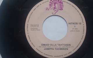 JAMPPA TUOMINEN - OMASI OLLA TAHTOISIN 7 " Single