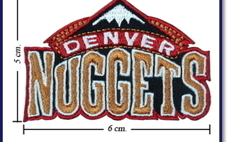 NBA - Denver Nuggets -kangasmerkki / haalarimerkki