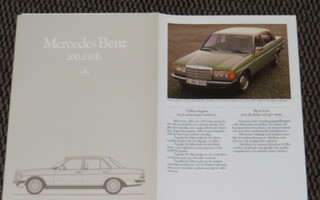1984 Mercedes-Benz 200 / 230 E esite - KUIN UUSI - 36 s