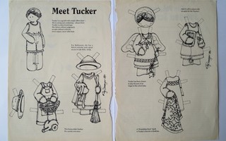Paperinukke Meet Tucker