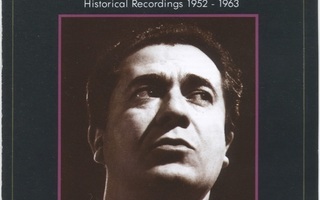 GIUSEPPE DI STEFANO: Historical Recordings 1952–63 – CD 1989