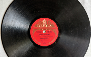 Savikiekko 78 rpm / Isoisän olkihattu / Ontuva Eriksson