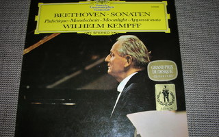 LP Wilhelm kempff: Beethoven sonaten