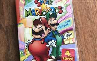 Super Mario Bros 1-4 DVD Boksi - Uudenveroinen