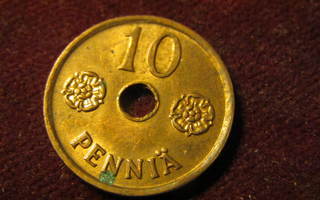 10 penniä 1942