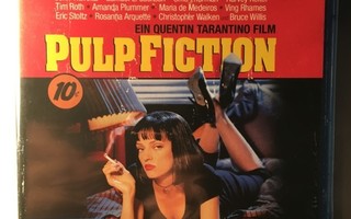 PULP FICTION, BluRay, Tarantino, Thurman, muoveissa