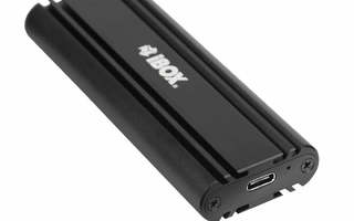 iBox HD-07 SSD-kotelo Musta M.2
