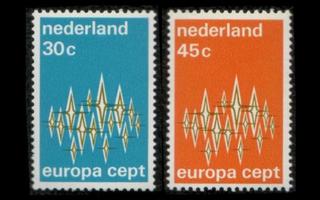 Alankomaat 987-8 ** Europa (1972)
