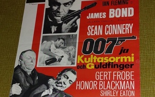 Vanha elokuvajuliste: 007 ja Kultasormi