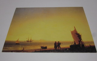 Ivan Aivazovski näkymä Caprin saarelta kortti
