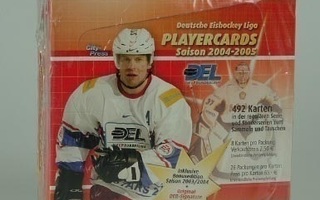 2004-05 DEL Playercards Box